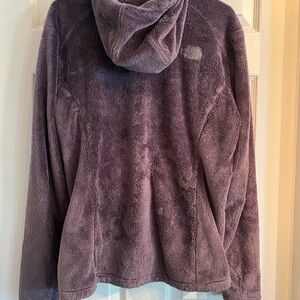 Large NorthFace fuzzy jacket